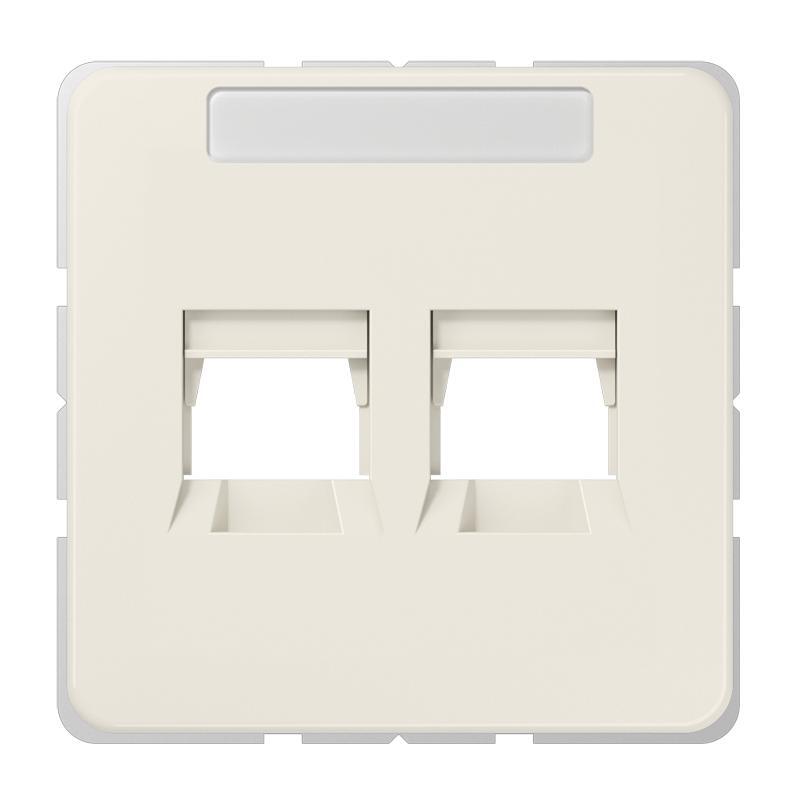 Jung CD500 Plaque D'insertion Commutateur - 569-25WE