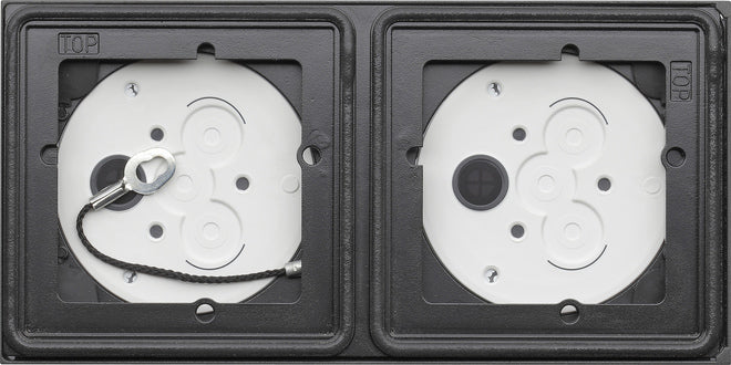 Gira System 106 Elément de Montage pour station de porte - 5502910