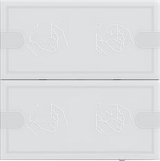 Système De Bus De Capteurs à Boutons-poussoirs Gira TS4 - 5002003