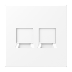 Jung LS RANGE Plaque D'insertion Commutateur - LS1969-2WEWWM