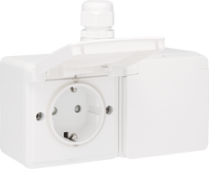 Niko New Hydro Wall Outlet Box (WCD Switchgear) - 701-37846