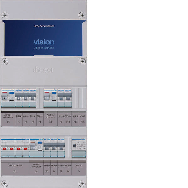 Hager VISION Installation Cabinet - VKG332L-T