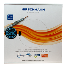 Câble Coaxial Multimédia Hirschmann - 298799820 [50 Mètres]