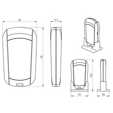 BEG Luxomat Accessoires Détecteur de Mouvement - 93067