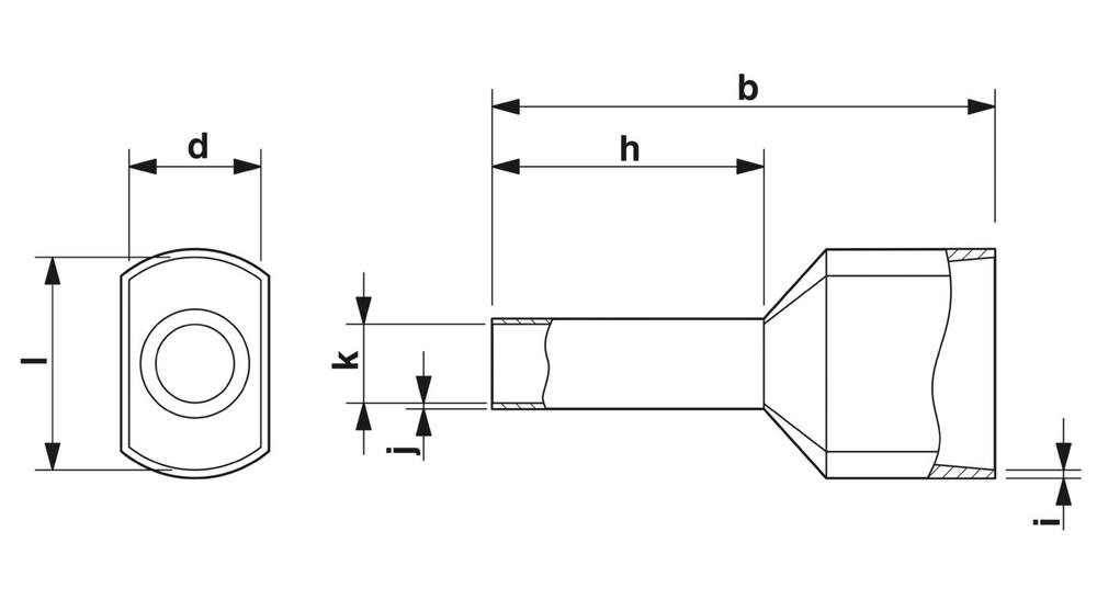 Phoenix Contact Wire End Sleeve - 3201534 [100 Pièces]