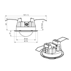 Interrupteur De Mouvement BEG Luxomat (complet) - 93317