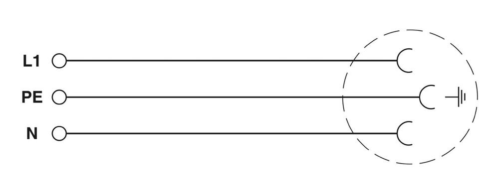 Phoenix Contact Wall Outlet Modular - 0804024