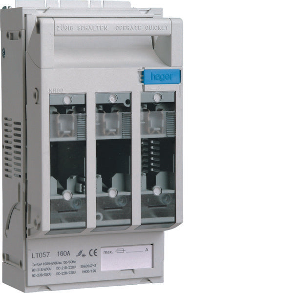Hager LT Cartridge Load Disconnector - LT057