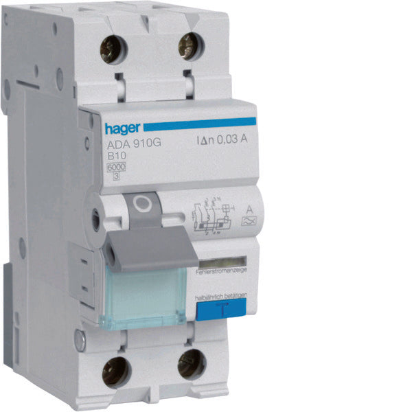 Hager HACO Disjoncteur différentiel - ADA910G
