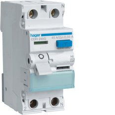 Hager High Immunity Residual Current Device - CDH240G