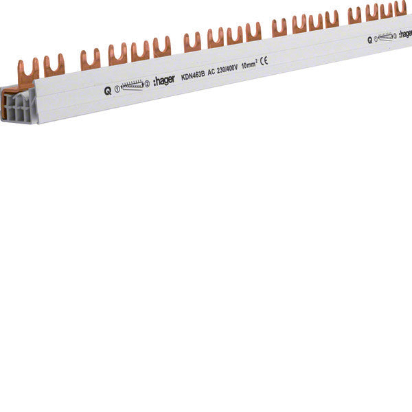 Hager Quickbusbar Kamrail - KDN463B