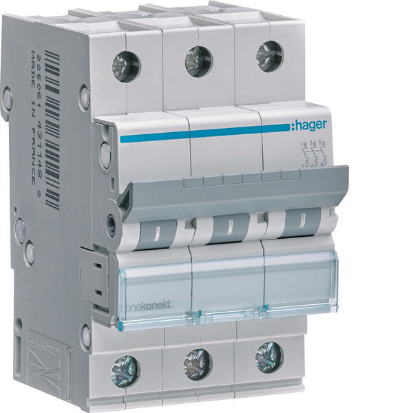 Disjoncteur Hager MCN - MCN306E