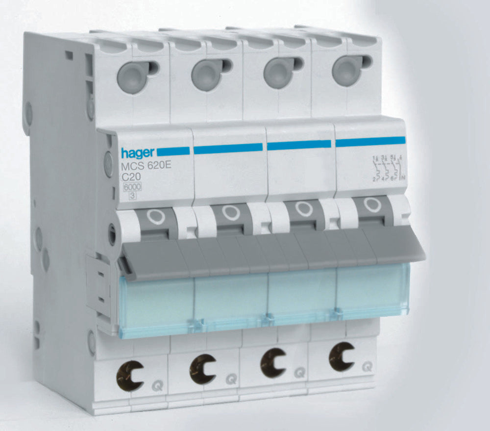 Disjoncteur Quickbusbar Hager - MCS620E