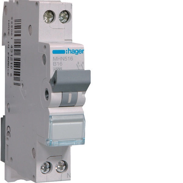 Disjoncteur Hager MHN - MHN516