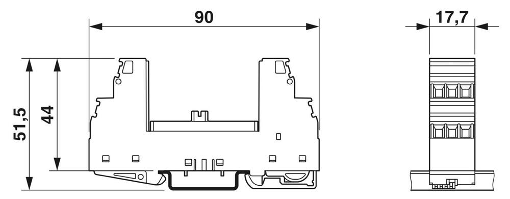 Phoenix Contact PT Basic Element For Overvoltage Cut-Off Valve - 2839208