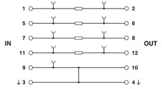 Phoenix Contact PT Basic Element For Overvoltage Cut-Off Valve - 2839208