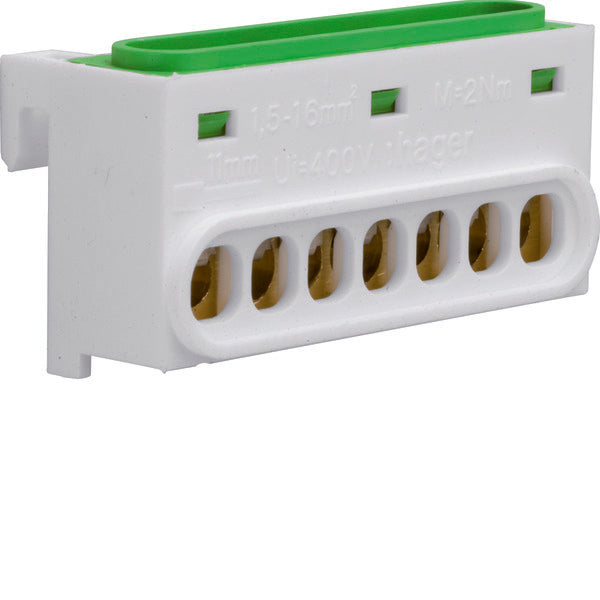 Hager Mini terminal de distribution pour câble principal - GZ07E [2 pièces]