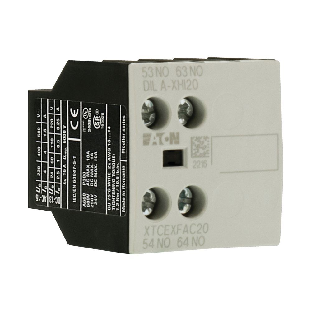 EATON INDUSTRIES DILA Auxiliary Contact Block - 276422