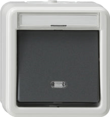 Gira Splashproof Surface-Mounted Installation Switch - 010330