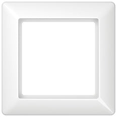 Jung AS500 Châssis de couverture de l'appareillage de commutation - AS581WW [2 pièces]