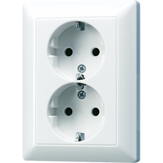 Jung AS500 Wall Outlet Box (WCD Switchgear) - AS5020NUWW