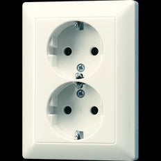 Jung AS500 Wall Outlet Box (WCD Switchgear) - AS5022NU