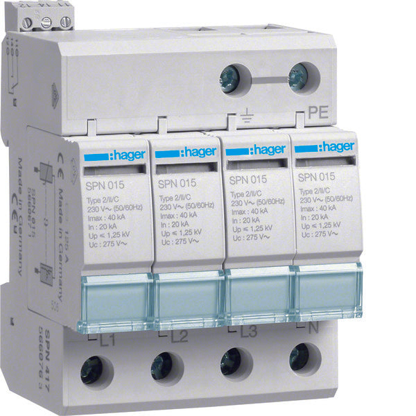 Hager SPN Power Surge Protector - SPN417