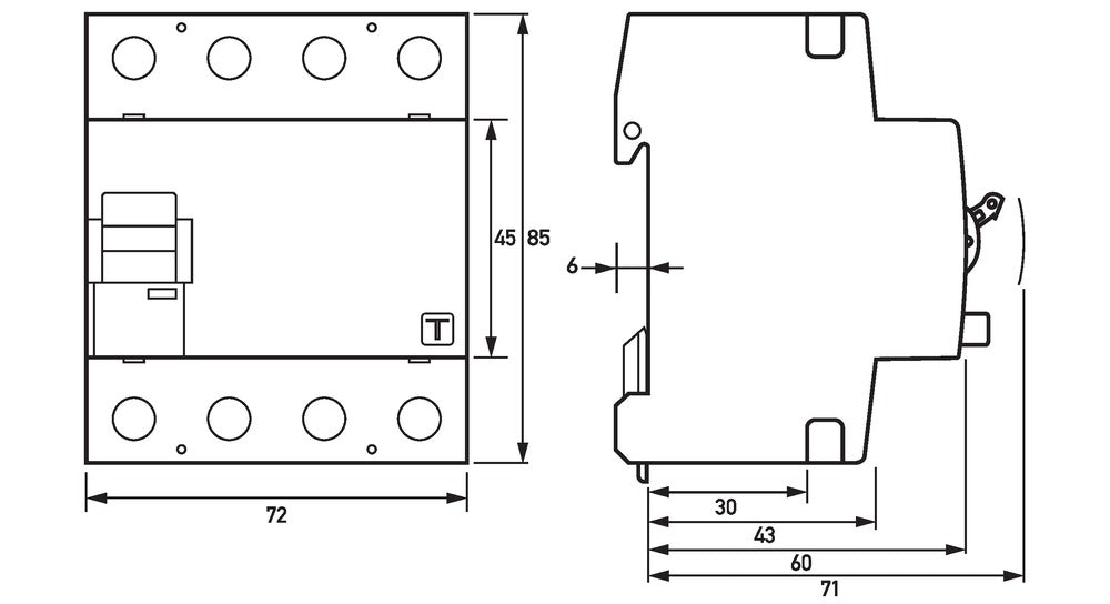 Doepke Ground Fault Circuit Interrupter - 09134911