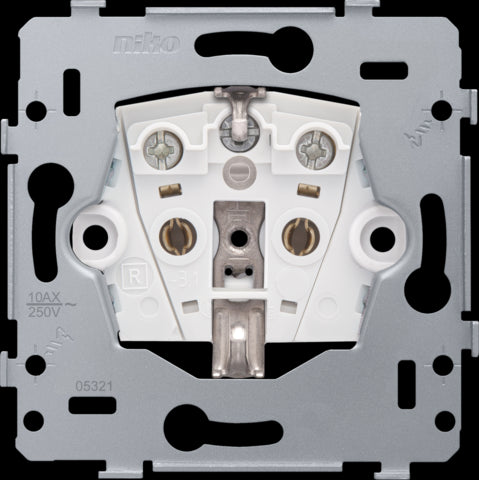 Niko Basic Element Wall Socket Outlet (WCD Switchgear) - 170-34200 [2 Pièces]