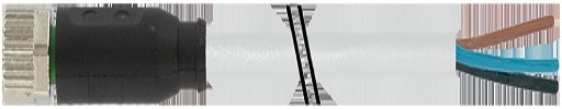 Câble capteur/acteur MURR avec connecteur - 7000-08061-2310500