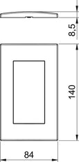 OBO Cover Frame Switchgear - 6119342