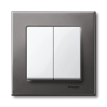 Schneider Electric Merten System M Élément de commande/Interrupteur à plaque centrale - MTN432519