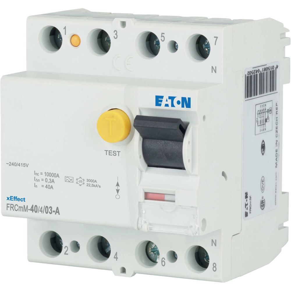 EATON INDUSTRIES Interrupteur de circuit à défaut de Terre - 170342