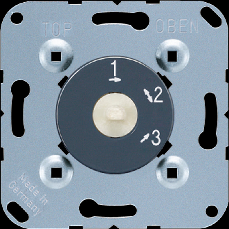 Jung Basic Element Interrupteur à Trois Positions - 1101-3