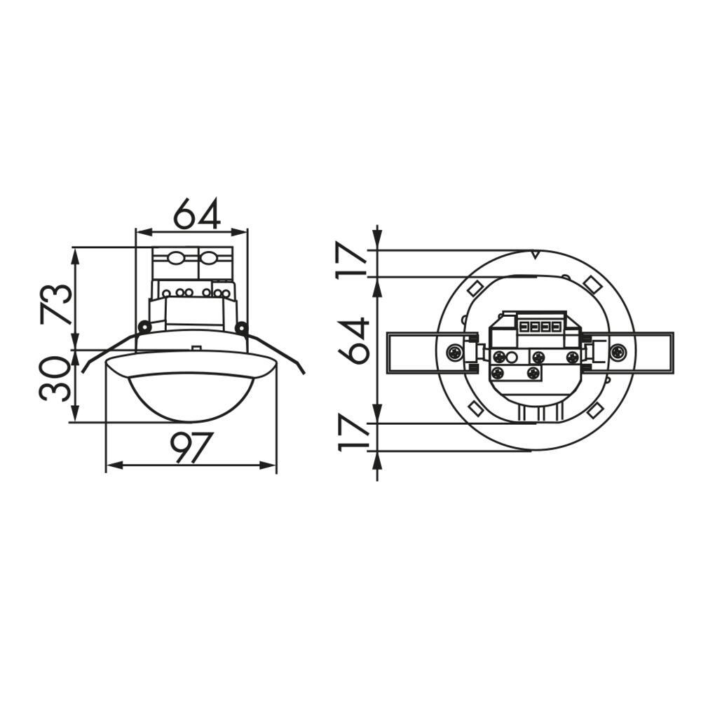 Interrupteur De Mouvement BEG Luxomat (complet) - 92586