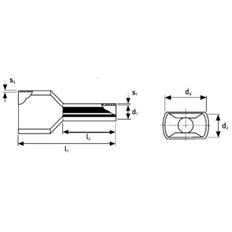 Embout de Fil Knipex - 97 99 376 [50 Pièces]