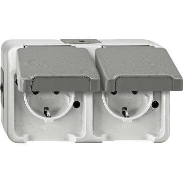 Schneider Electric Merten AQUASTAR Wall Outlet (WCD Switchgear) - MTN2321-8029
