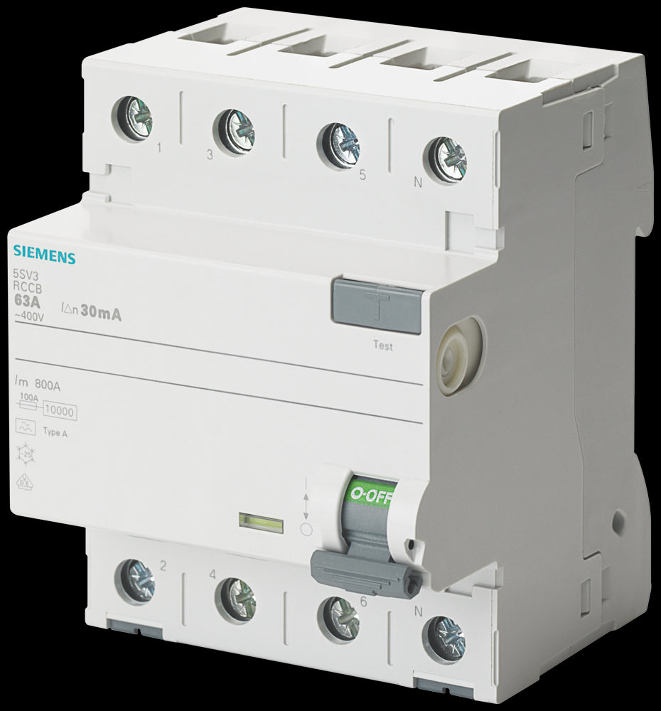 Siemens 5SV Residual Current Device - 5SV37466