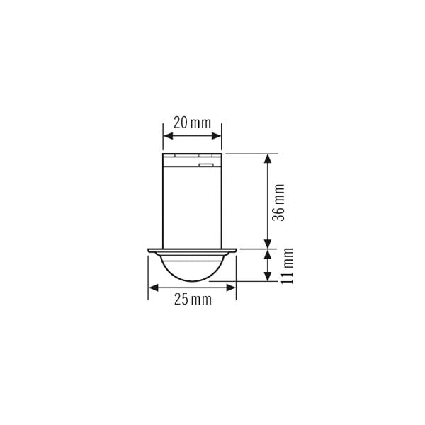 ESYLUX Mini interrupteur de mouvement compact (complet) - EP10425851