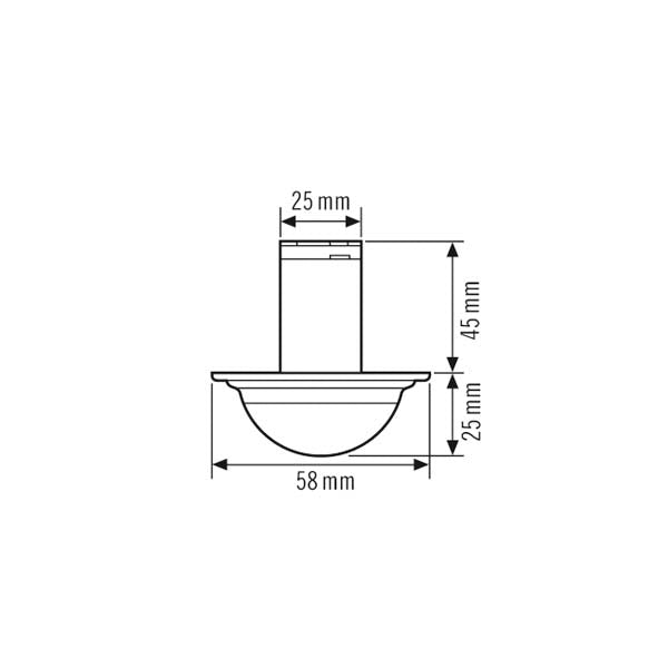 ESYLUX Mini interrupteur de mouvement compact (complet) - EP10426032