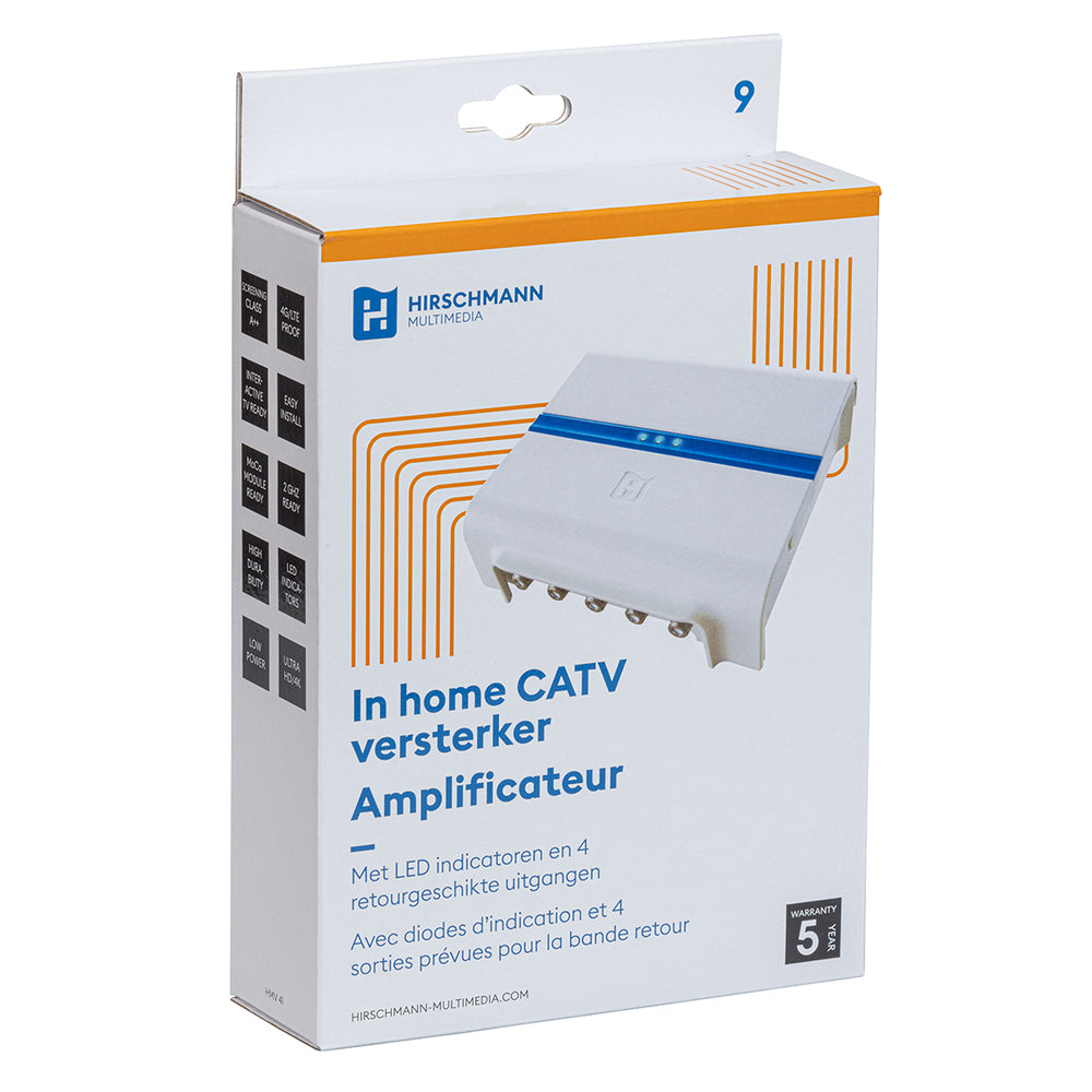 Hirschmann Amplificateur multimédia Pour la technique de réception - 695004725