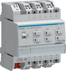 Hager Switch Actuator Bus System - TXA606D