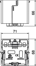 Rehau by OBO SIGNA Mounting Box Wall channel - 6133577