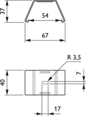 Philips CoreLine Line Mechanical Supply Housing Lighting Fixture - 18856399