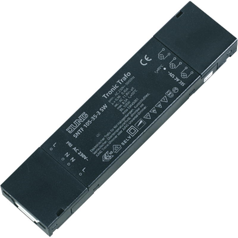 Jung Light Management Transformer Système D'Éclairage Basse Tension - SNTF105-35-3SW