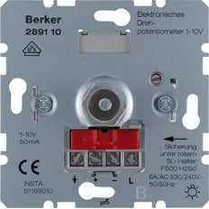 Hager Berker Potentiomètre Pour Système De Contrôle De L'Éclairage - 289110
