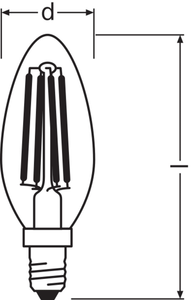 Lampe LED Osram Parathom - 4058075591219