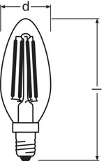 Lampe LED Osram Parathom - 4058075591219
