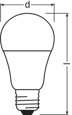 Lampe LED Osram Parathom - 4058075594203