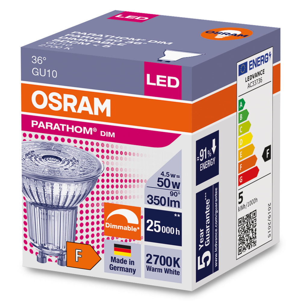 Lampe LED Osram Parathom - 4058075608337